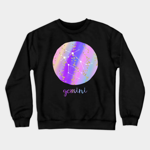 Gemini sign Crewneck Sweatshirt by tortagialla